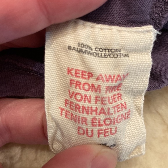 Mini Boden kids 4/5 long sleeve t-shirt with ruffle front. Navy/white stars EUC - Picture 4 of 4